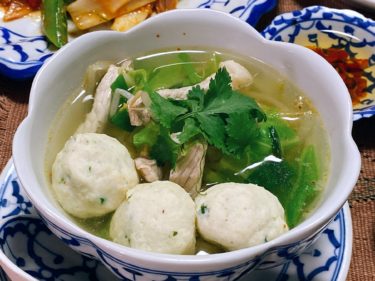 手作りルークチンで作る揚げ団子とスープレッスン！