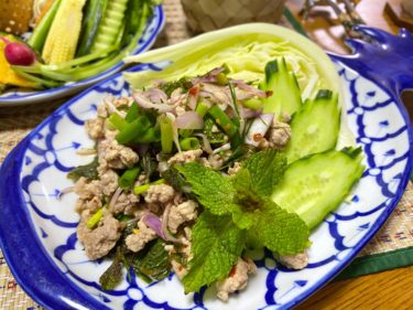 自分でできるもん！イサーン料理「ラープ・ムー」