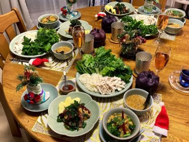 美味！あまーいタレでいただく「魚と鶏肉のレタス包み」